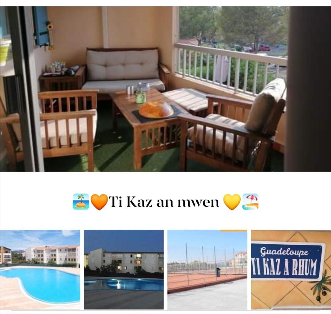 Appartement Au Lagon Bleu A Frejus, Garage, Tennis & Piscine 1200 M2 エクステリア 写真